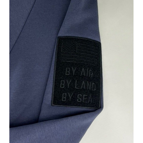 New Under Armour Project Rock Veterans Day Hoodie Navy 1373582 Mens M - Picture 5 of 10